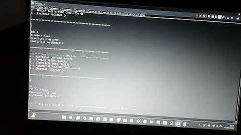 TO DO LIST JAVA RODANDO NO TERMINAL☕💻