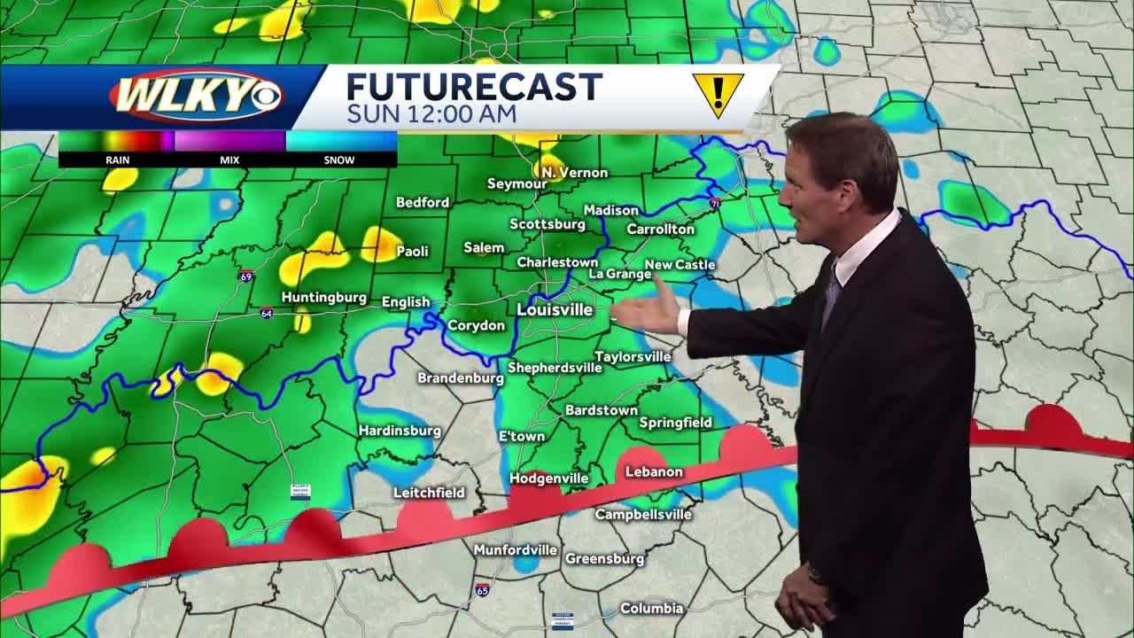 Increasing weekend rain chances, much colder next week - YouTube