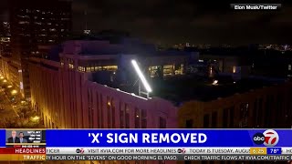 Brightly flashing ‘X’ sign removed from the San Francisco building that was Twitter’s ... Wealth