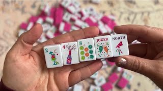 Party Theme Mahjong Tiles Unboxing