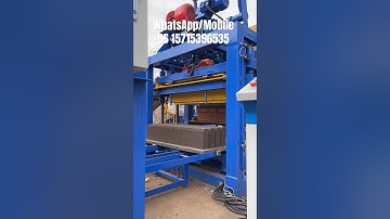 QT4-25 Fully automatic Concrete block machine for curbstone