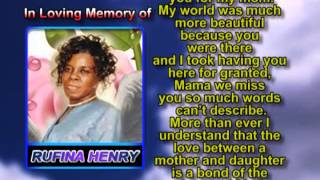 Rufina Henry memorial