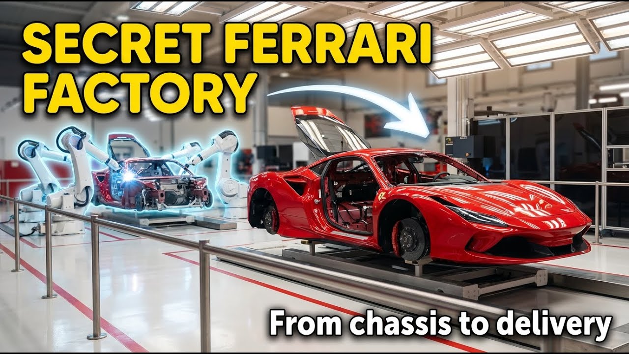 Inside the Secret Ferrari Factory The Full Build Process Explained ...