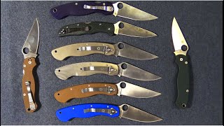 Spyderco Military 2 Compression Lock Folding Knife 4" CPM S110V - в линейке ножей компании Spyderco.