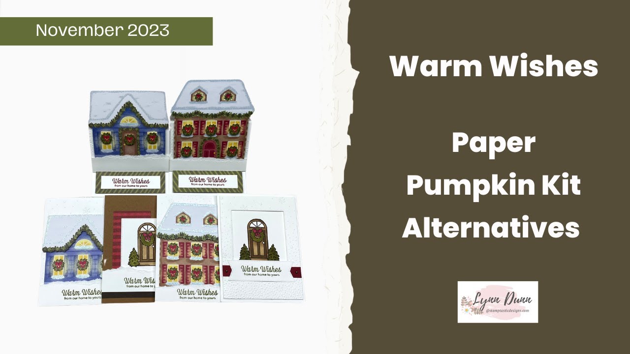 November 2023 Paper Pumpkin Alternatives - YouTube