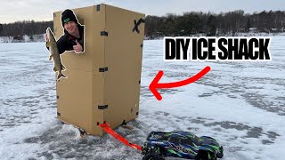 diy ice fishing hot box JT Outdoor Products Building a DIY Cardboard Ice