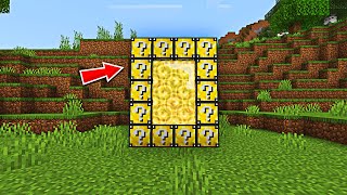 Am făcut un portal din Lucky Blockuri.. si am fost șocat de ce am găsit înăuntru ! (Minecraft)