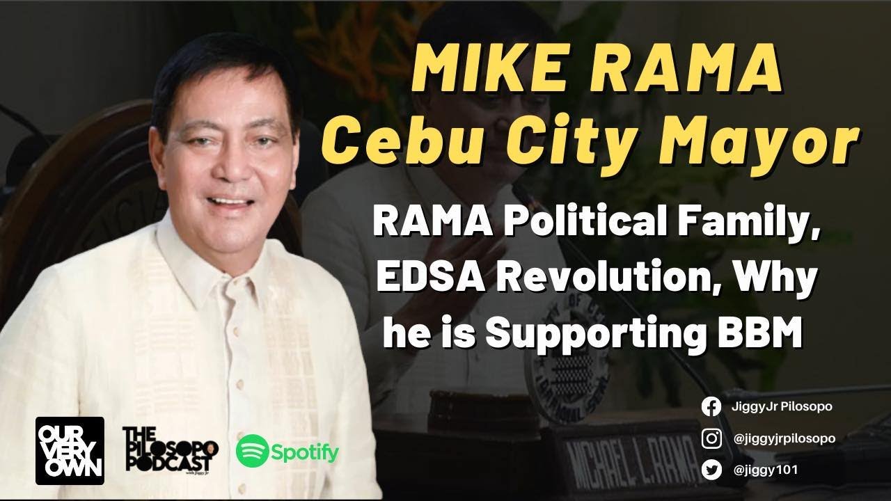 The Pilosopo Podcasts Presents Cebu City  Mayor Mike Rama