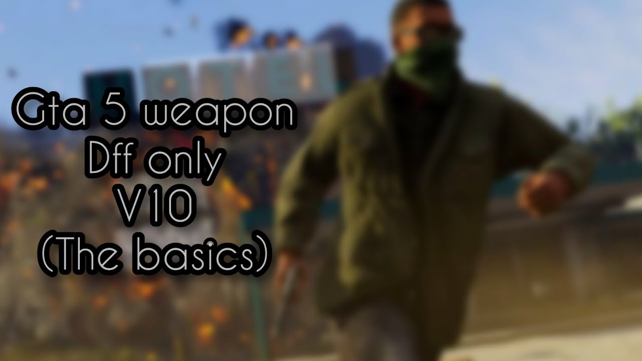 GTAV skin weapon dff only | GTAV weapon animation | GTAV Weapon.dat Refix (V10)-Gta Sa Android