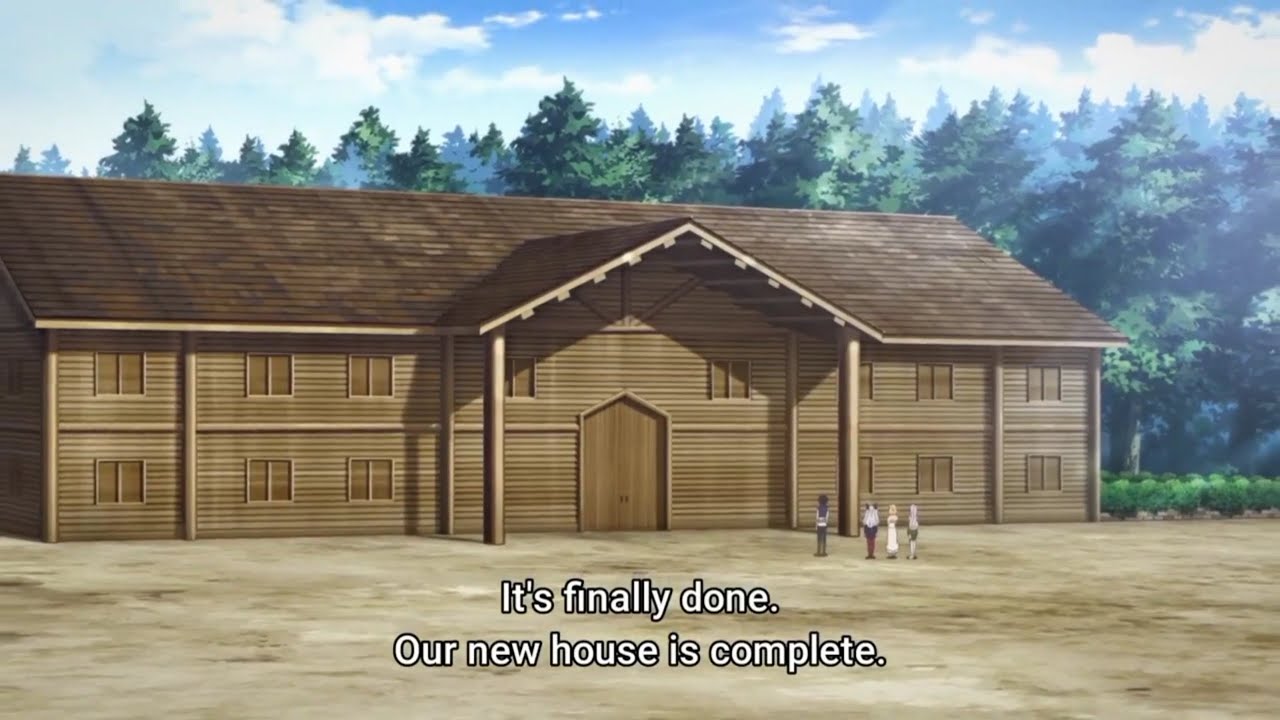Hirakus new house Isekai Nonbiri Nouka episode 5 