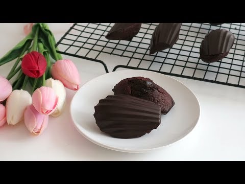 Chocolate Madeleines 초콜릿 마들렌 | SweetHailey