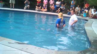 Brooke's baptism