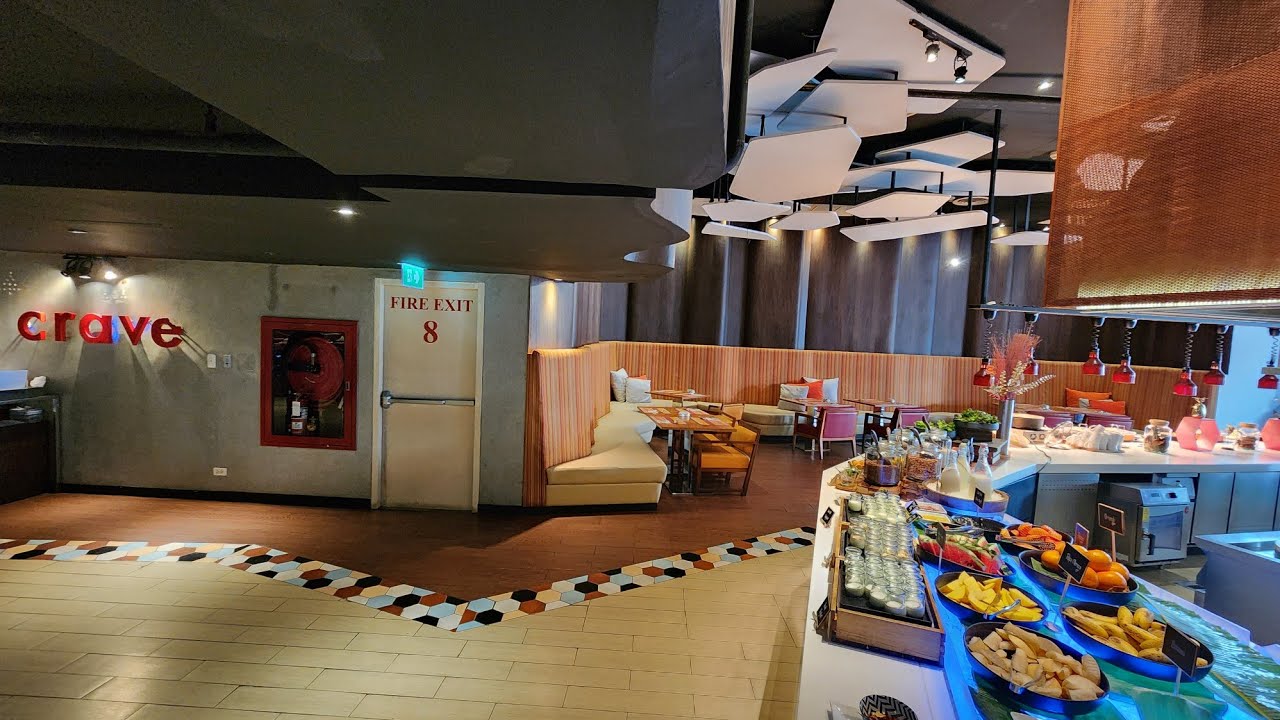Buffet Breakfast at Crave Aloft Bangkok Sukhumvit 11 โรงแรมอลอฟท์ กรุงเทพ สุขุมวิท 11 Thailand