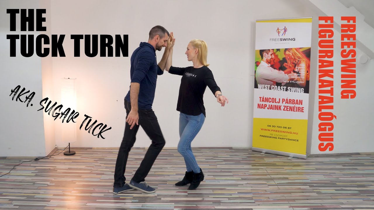 Tuck Turn (US - Sugar Tuck) - West coast swing figurakatalógus - YouTube