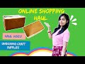 Craft Haul Video 🛍️ | Stationary haul video | ITSY BITSY Haul video | Unboxing online Shopping haul