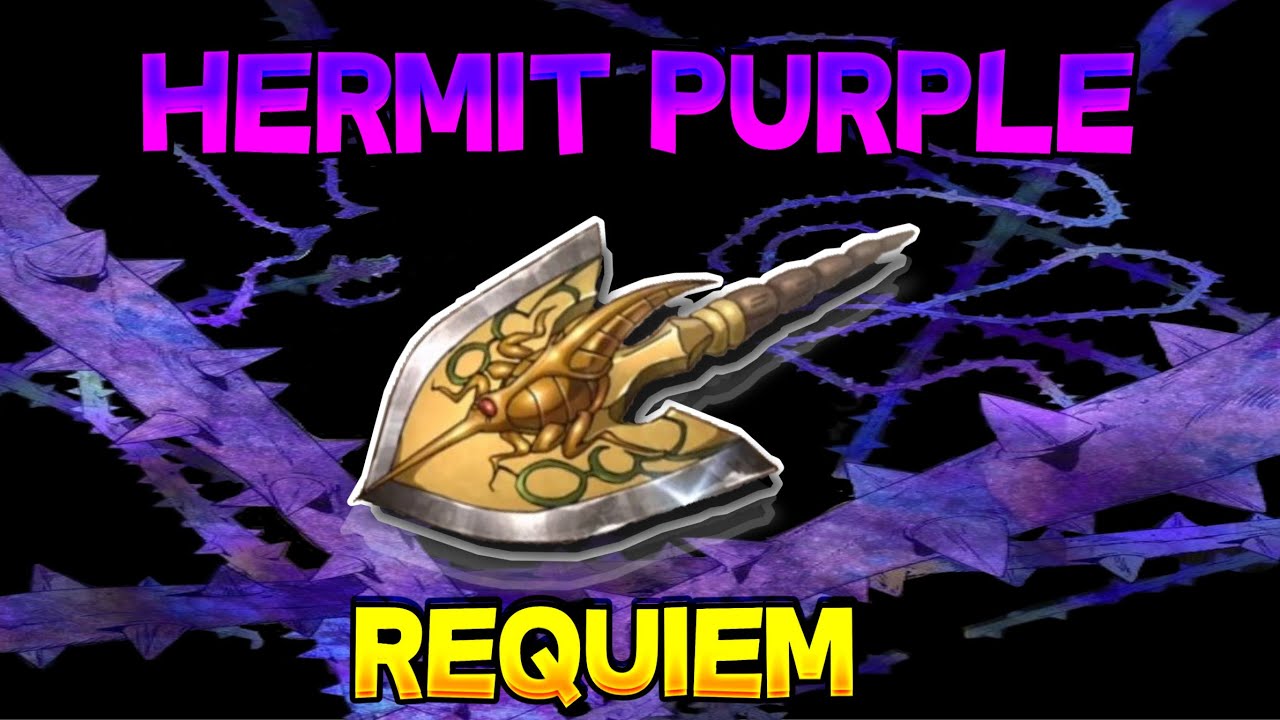 YBA Hermit Purple Requiem YouTube yba-hermit-purple-requiem-youtube