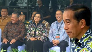 Perempuan Hatinya Seperti Rekening Bank, Bu Sri Dibuat Tertawa Bareng Presiden Jokowi