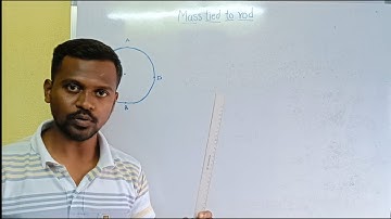 Mass tied to rod in Vertical Circular Motion | Rotational dynamics | 12th Physics