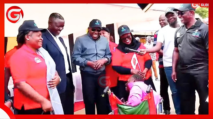 MAKONGORO NYERERE AMVUNJA MBAVU MWENYE ULEMAVU - AMPA PESA - ''UNA WATOTO - WEWE MTU wa SHUGHULI''