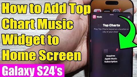 🎵 iPhone 16/16 Pro Max: How to Add Top Chart Music Widget to Home Screen