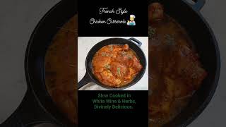 Divinely Delicious French Style Slow-Cooked Chicken #whalesheadgourmet #slowcooking #frenchcuisine