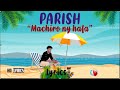 PARISH Machiro ny hafa lyrics vidéo (by HD Lyric 2023)