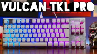 Glorious low profile - Roccat Vulcan TKL Pro  (white) Unboxing and review