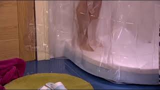 ENF - Hidden Nudity: Sexy Girl Bathrobe Drop Taking a Shower