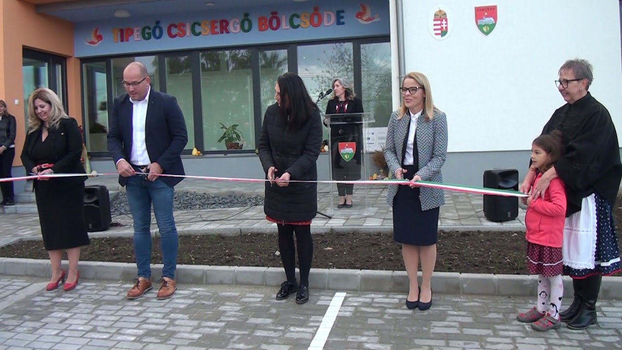 Bölcsőde avatás, Csetény, 2023. (Hivatalos)