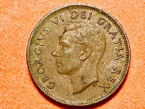 Canada 1952 1 Cent - Last George VI Coin