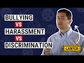 Harassment, Discrimination & Bullying - What's the Difference?