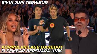 Kumpulan lagu dangdut bikin juri terhibur si kembar bersuara uink
