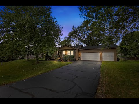 3 Car Attached Garage 1444 Apple Orchard Lane, Wolverine Lake, MI home video tour