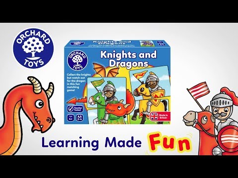 Knights and Dragons Game - Orchard Toys