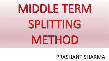 Middle term splitting method