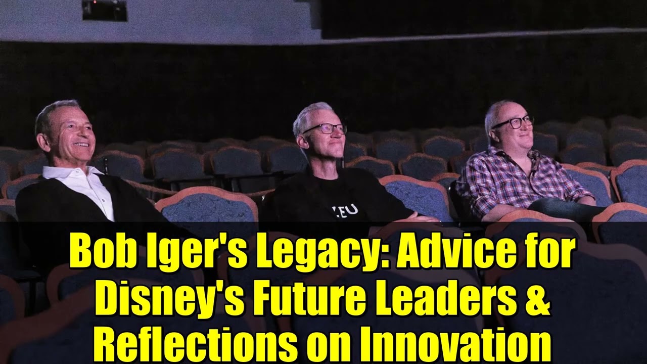 Наследие Боба Айгера: советы будущим лидерам Disney и размышления об инновациях