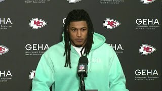 Isiah Pacheco talks after Chiefs punch ticket to 6th-straight AFC Title Game with win over the Bills