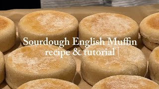 The BEST Sourdough English Muffins | Full Recipe & Tutorial  screenshot 5