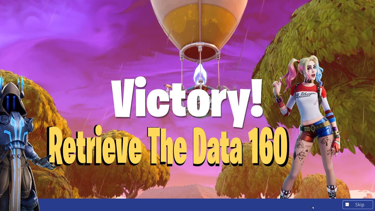 EASY SOLO Retrieve The Data 160 Fortnite STW || The ICE KING Commander