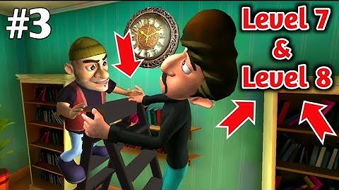 Scary Robber Home Clash Level 7 and 8. Full Gameplay Part 3