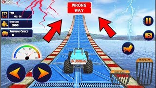 US Monster Truck Driving Impossible Truck Stunts - 4x4 Truck Games - Android Gameplay #2 screenshot 4