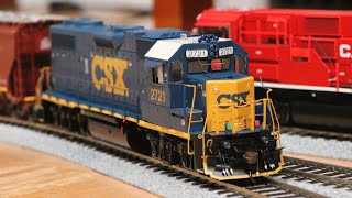 Athearn HO Scale CSX GP38-2 Unboxing