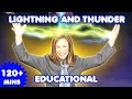 Lightning and thunder song  nursery rhymes   more kids songs