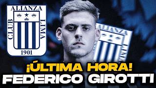 ¡ÚLTIMA HORA! ¿Federico Girotti LESIONADO en Alianza Lima?