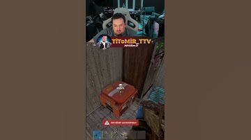 Не дает жизни работягам! #TiToMiR #игры #rust #раст #раствыживание
