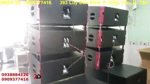 Bán Trả Góp Dàn Loa Array 30 Đơn | Dàn Nhạc Sống | 86 Triệu Khách Bến Tre | Điện Máy Ruby |