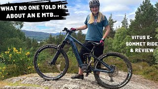 What no one told me about an E MTB! | Vitus E-Sommet VRS Ride & Review