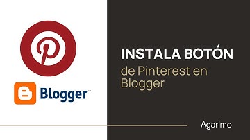 Tutorial Instala Botón Pinterest personalizado en Blogger FUNCIONA