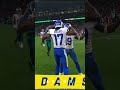 Davante Adams in the end zone 🤩 #rams #nfl #shorts