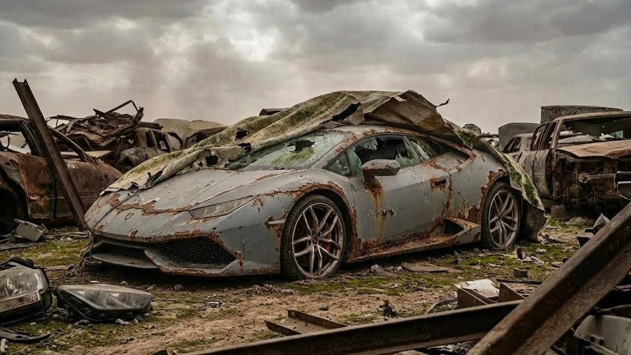 ASMR Car Restoration! Full Restoration of a Lamborghini Huracan from Total Disrepair to Looking New